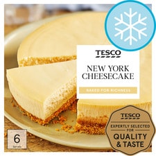 Tesco New York Cheesecake 450G