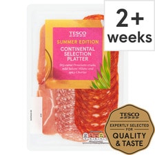 Tesco Continental Meat Platter 120G