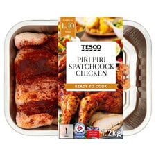 Tesco Piri Piri Spatchcock Chicken 1.20Kg