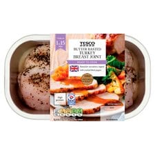 Tesco Butter Basted Turkey Breast Joint 640G