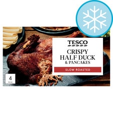 Tesco Crispy Half Duck & Pancakes 530G