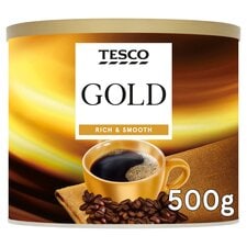 Tesco Gold Instant Coffee 500G