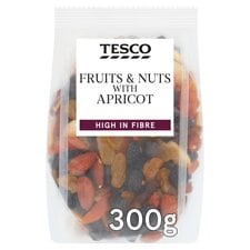 Tesco Fruit & Nut Mix With Apricots 300G