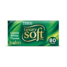 Tesco Luxury Soft Balm Regular Tissues 80S