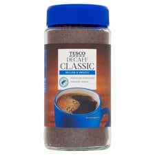 Tesco Classic Decaffeinated Coffee 200G