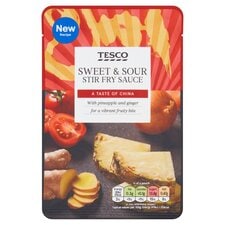 Tesco Sweet & Sour Stir Fry Sauce 120G