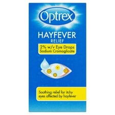 Optrex Hayfever Relief Eye Drops 2% W/V, Itchy Eyes 10ml