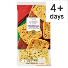 Tesco Garlic Ciabatta Slice 8 Pack, 360 G