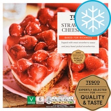 Tesco Strawberry Cheesecake 500G