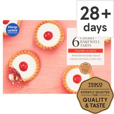 Tesco Cherry Bakewell Tarts 6 Pack