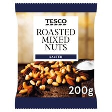 Tesco Roasted & Salted Nut Snacks 200G