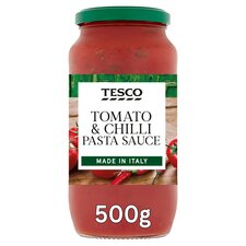 Tesco Tomato & Chilli Pasta Sauce 500G