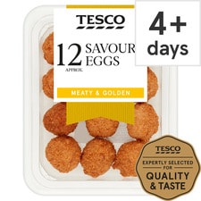 Tesco 12 Mini Savoury Eggs 216G