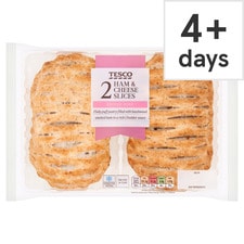 Tesco 2 Ham & Cheese Slices 300G