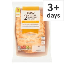 Tesco Cheese & Onion Slices 300G