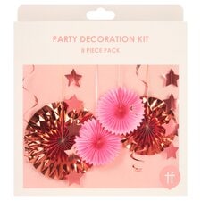 Party Decoration Kit Rose Gold 8Pm