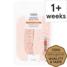 Tesco German Sausages Selection 115G