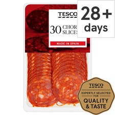 Tesco Spanish Chorizo Sausage Slices 150G