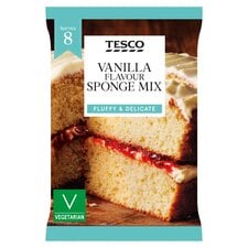 Tesco Vanilla Sponge Mix 400G