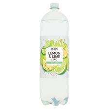 Tesco Lemon And Lime Zero 2 Litre