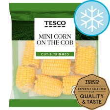 Tesco  Mini Corn On The Cob 875G