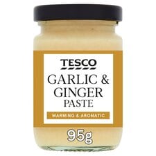 TESCO GARLIC & GINGER PASTE 95G