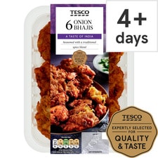 Tesco Indian Onion Bhajis 294G