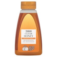 Tesco Squeezy Clear Honey 340G