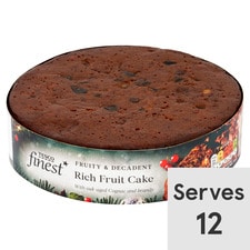 Tesco Finest Rich Fruit Cake 800G