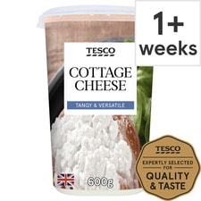 Tesco Natural Cottage Cheese 600G