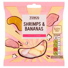 Tesco Shrimps And Bananas 80G