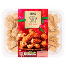 Tesco Chicken Sticks & Pops 330G