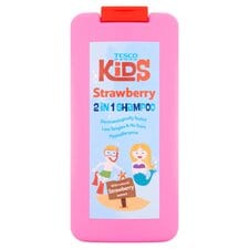 Tesco Kids Strawberry 2 In 1 Shampoo 250Ml