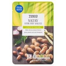 Tesco Satay Stir Fry Sauce 120G