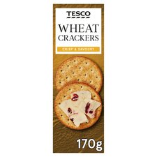 Tesco Wheat Cracker 170G