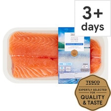 Tesco Boneless Half Salmon Side 500G