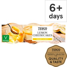 Tesco Lemon Cheesecake 3X100g