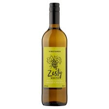 Vineyards Zesty White Wine 75Cl