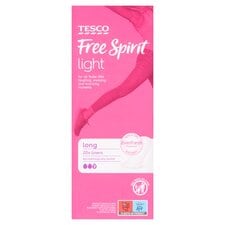 Tesco Free Spirit Light Long Liners 20 Pack