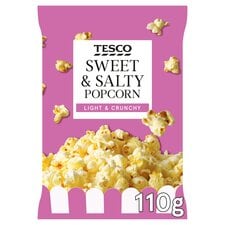 Tesco Sweet & Salted Popcorn 110G