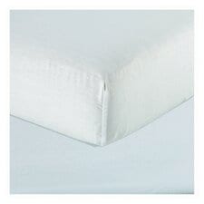 F&F Home Bedding Basics Fitted Sheet White Single