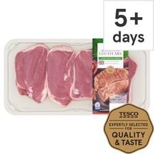 Tesco Lamb Leg Steaks 450G