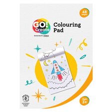 Go Create Colouring Pad A5