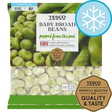 Tesco Baby Broad Beans 650G