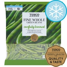 Tesco Very Fine Whole Green Beans 900G