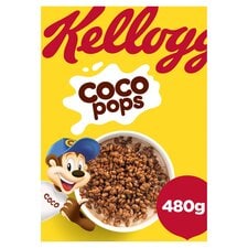 Kellogg's Coco Pops Chocolate Breakfast Cereal 480g