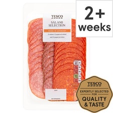 Tesco German Salami Selection 120G