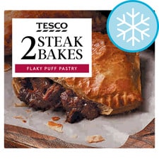 Tesco 2 Steak Bakes 280G