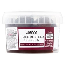 Tesco Glace Morello Cherries 200G