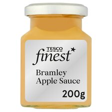 Tesco Finest British Bramley Apple Sauce With Cider 200G